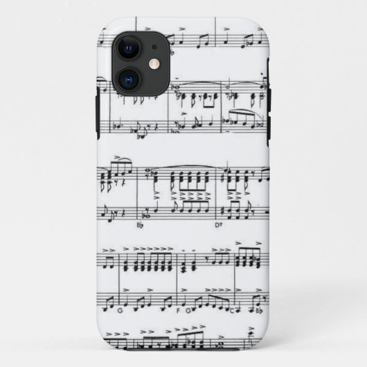 Musik Case-Mate iPhone Hülle (Rückseite)