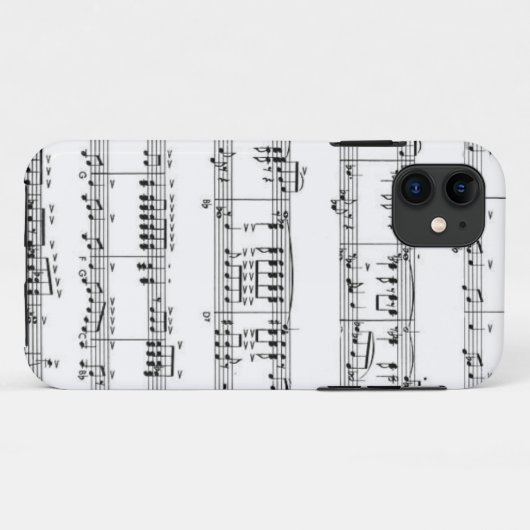 Musik Case-Mate iPhone Hülle (Rückseite (Horizontal))