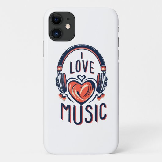 Musik Case-Mate iPhone Hülle (Rückseite)