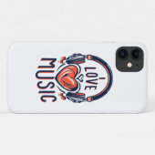 Musik Case-Mate iPhone Hülle (Rückseite (Horizontal))