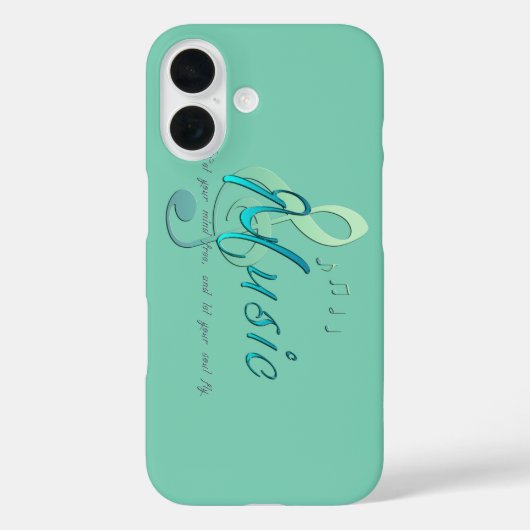 Musik Case-Mate iPhone Hülle (Rückseite)