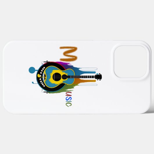 Musik Case-Mate iPhone Hülle (Rückseite (Horizontal))