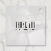 Musik CD Case Album Cover Wedding Geschenkanhänger (Rückseite)