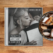 Musik CD Case Album Cover Wedding Glasuntersetzer