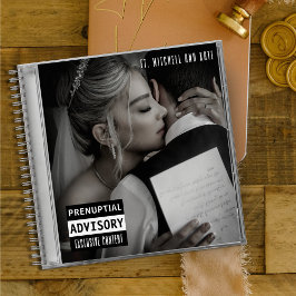 Musik CD Case Album Cover Wedding Notizblock
