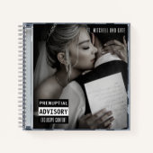 Musik CD Case Album Cover Wedding Notizblock (Vorderseite)