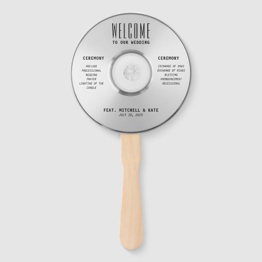 Musik-CD Wedding Fächer (Vorderseite)