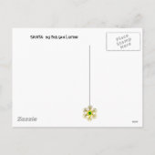 MUSIK CHRISTMAS NIGHT / SANTA BUGLER FEIERTAGSPOSTKARTE (Rückseite)