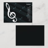 Musik - Chubby Visitenkarte (Vorne/Hinten)
