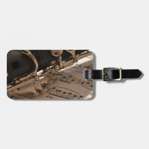 Musik Clarinets Musical Notes - Destiny Dance Fun Gepäckanhänger
