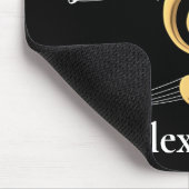 Musik Clef Ristorante della Carrà Personalisiert Mousepad (Ecke)