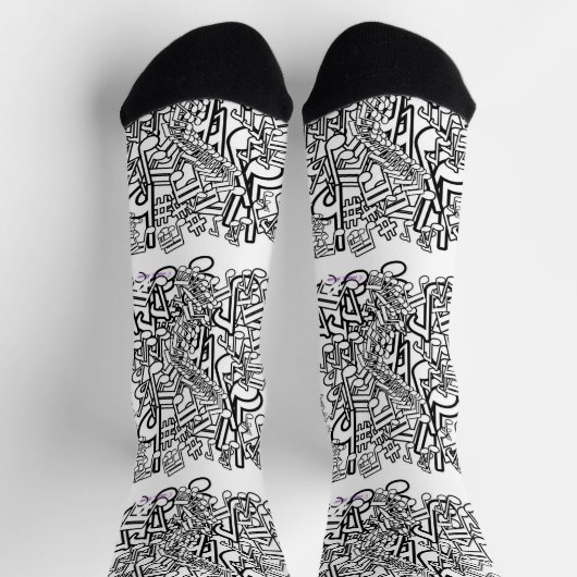 Musik, Crew, Socken (Oben)