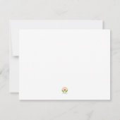 Musik Dankeskarte (Rückseite)