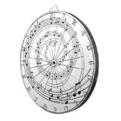 Musik Dartscheibe (Vorderseite rechts)