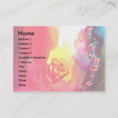 Musik, Dekoration, Theaterkünstler Visitenkarte (Vorderseite)