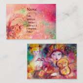 Musik, Dekoration, Theaterkünstler Visitenkarte (Vorne/Hinten)