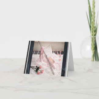 Musik der Flöte und der Grundgedanke-Karte Karte