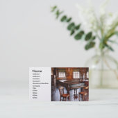 Musik - der Flügel Visitenkarte (Stehend Vorderseite)