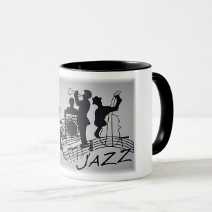 Musik der Jazzband Tasse