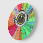 Musik der Lebenszeit Große Wanduhr (Winkel)