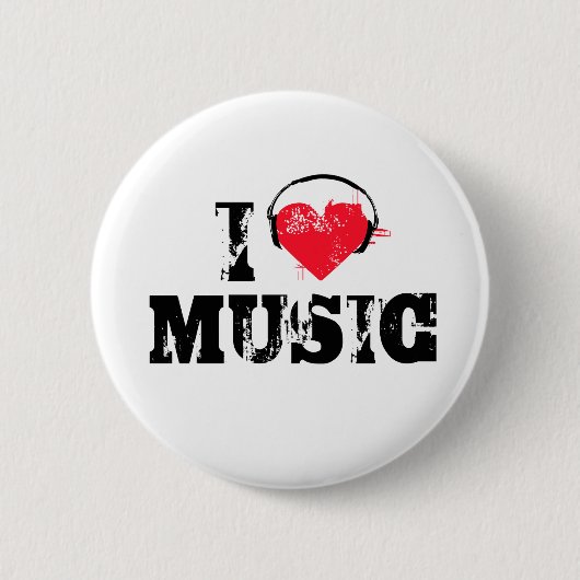 Musik der Liebe I Button (Vorderseite)
