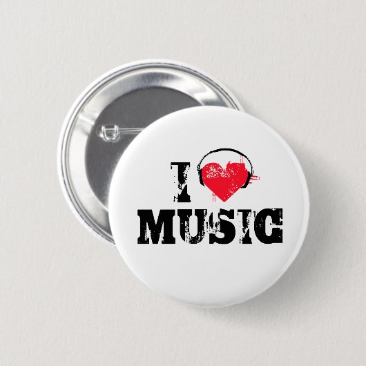 Musik der Liebe I Button (Vorne & Hinten)