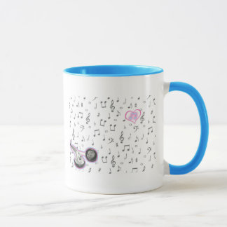 Musik der Liebe I Tasse