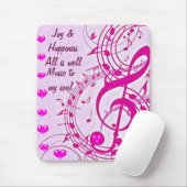 Musik der Liebe Mousepad (Mit Mouse)