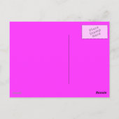 Musik der Liebe Postkarte (Rückseite)
