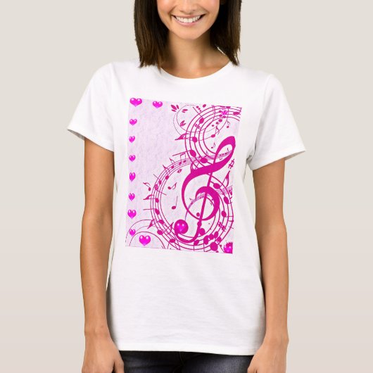 Musik der Liebe T-Shirt (Vorderseite)