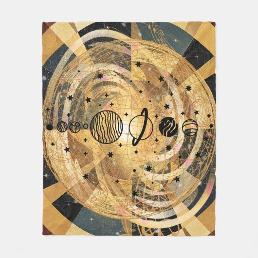 Musik der Sphären Fleecedecke (Vorderseite)