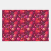 Musik der Spheres-Geschenkwrap, Rot Geschenkpapier Set (Vorderseite 3)