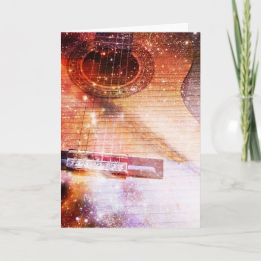 Musik der Universe Card Karte (Vorderseite)