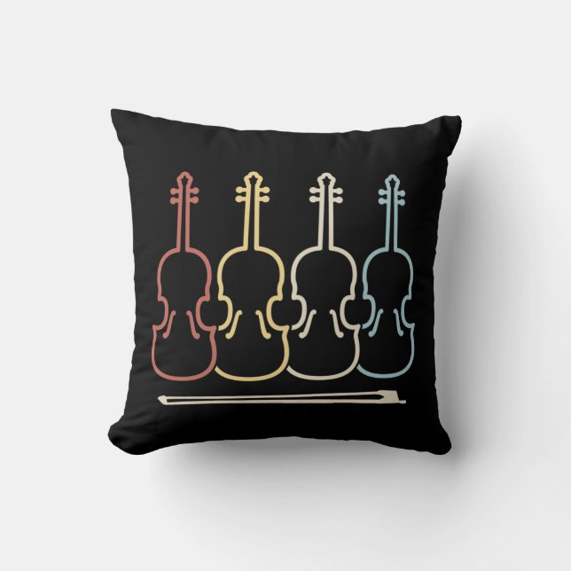 Musik der Violine Kissen (Vorderseite)