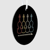 Musik der Violine Ornament (Vorderseite)