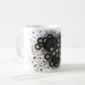 Musik des 20. Jahrhunderts Kaffeetasse (Vorderseite Links)
