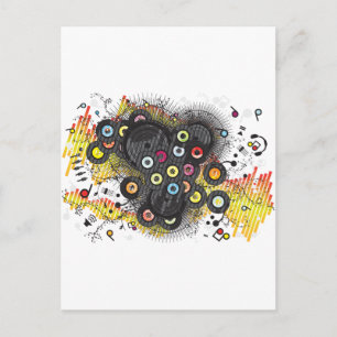 Musik des 20. Jahrhunderts Postkarte