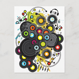 Musik des 20. Jahrhunderts Postkarte