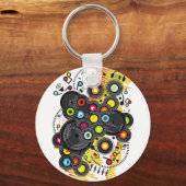 Musik des 20. Jahrhunderts Schlüsselanhänger (Vorderseite)