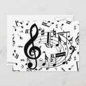 Musik des Herzens_ Postkarte (Vorne/Hinten)