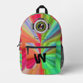 Musik des Lebens Bedruckter Rucksack (Vorderseite)