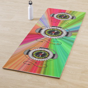 Musik des Lebens Yoga Mat Yogamatte