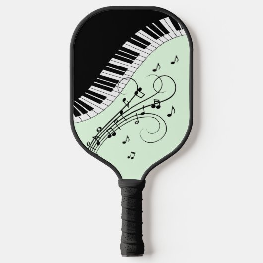 Musik-Design-Klavier und Anmerkungen Pickleball Schläger (Vorderseite)