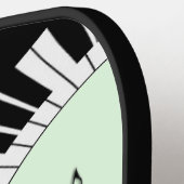 Musik-Design-Klavier und Anmerkungen Pickleball Schläger (Linke Seite)