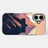 Musik, die Berge bewegt. Case-Mate iPhone Hülle (Rückseite (Horizontal))