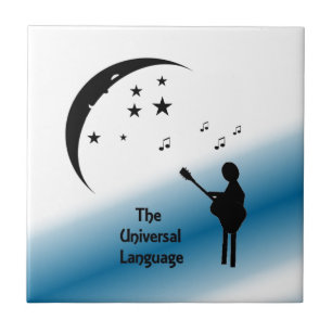 Musik die universelle Sprache Fliese