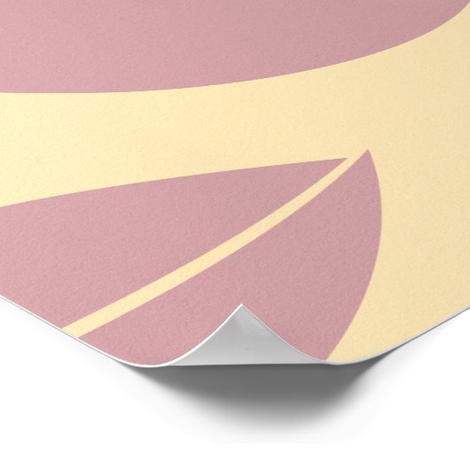 Musik-Diva Funky Pastells 2 Poster (Ecke)