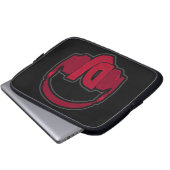 Musik-DJ-Kopfhörer Laptopschutzhülle (Vorne Knopf)