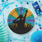 Musik DJ-PapierTeller Pappteller (Party)