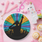 Musik DJ-PapierTeller Pappteller (Party)